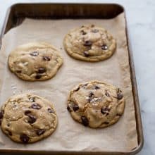 Perfect Chocolate Chip Cookies For Two