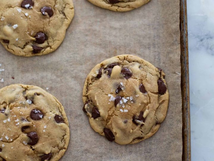 White Chocolate Chip Cookies - Dessert for Two