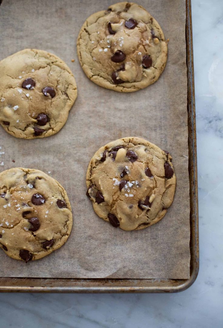 Perfect Chocolate Chip Cookies For Two - The Baker Chick