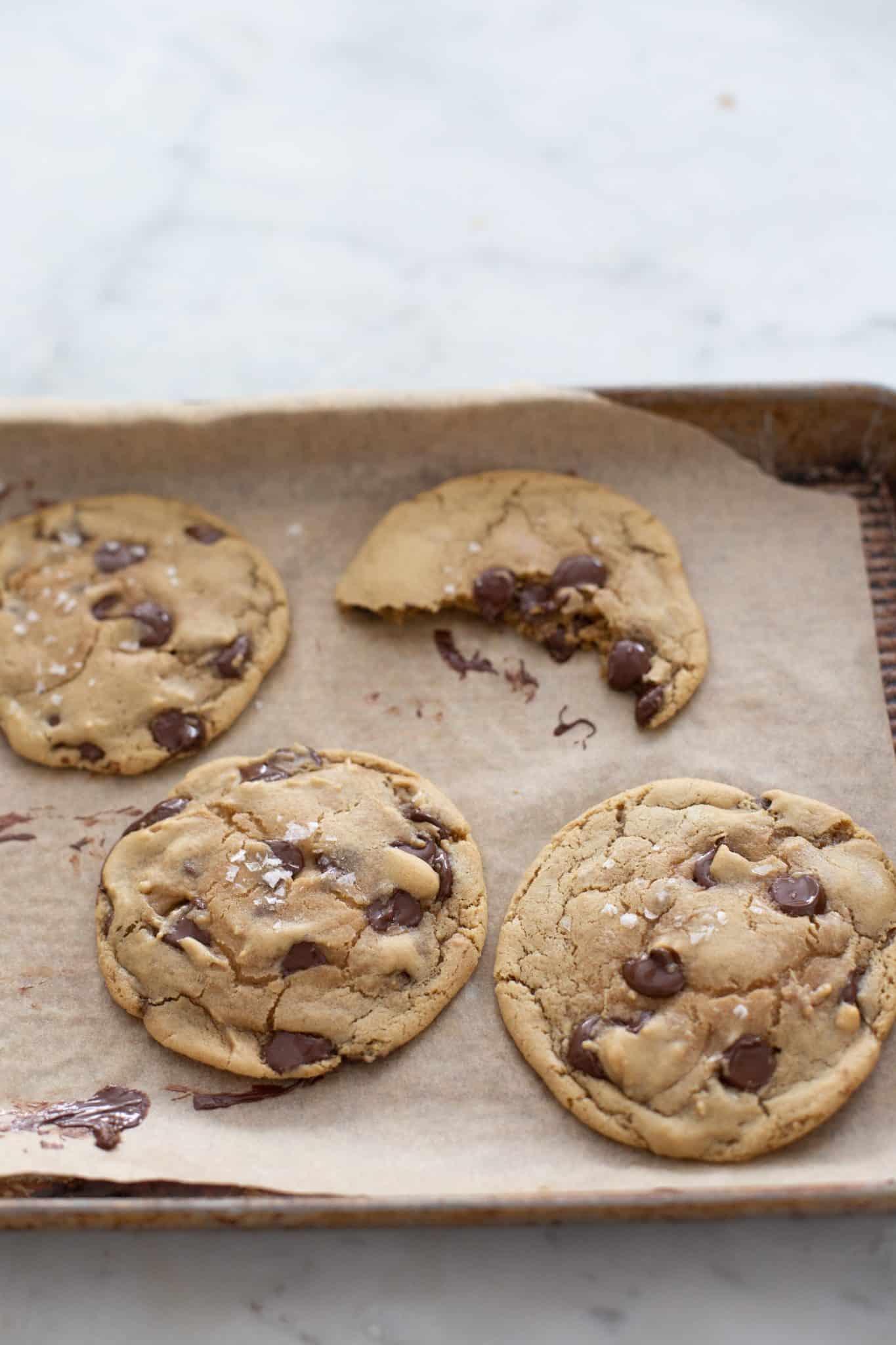 Perfect Chocolate Chip Cookies For Two The Baker Chick