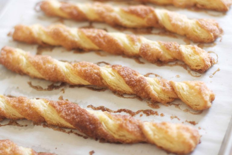 Puff Pastry Cinnamon Twists