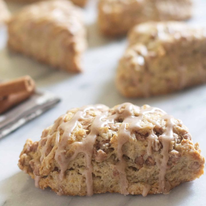 Triple Cinnamon Scones