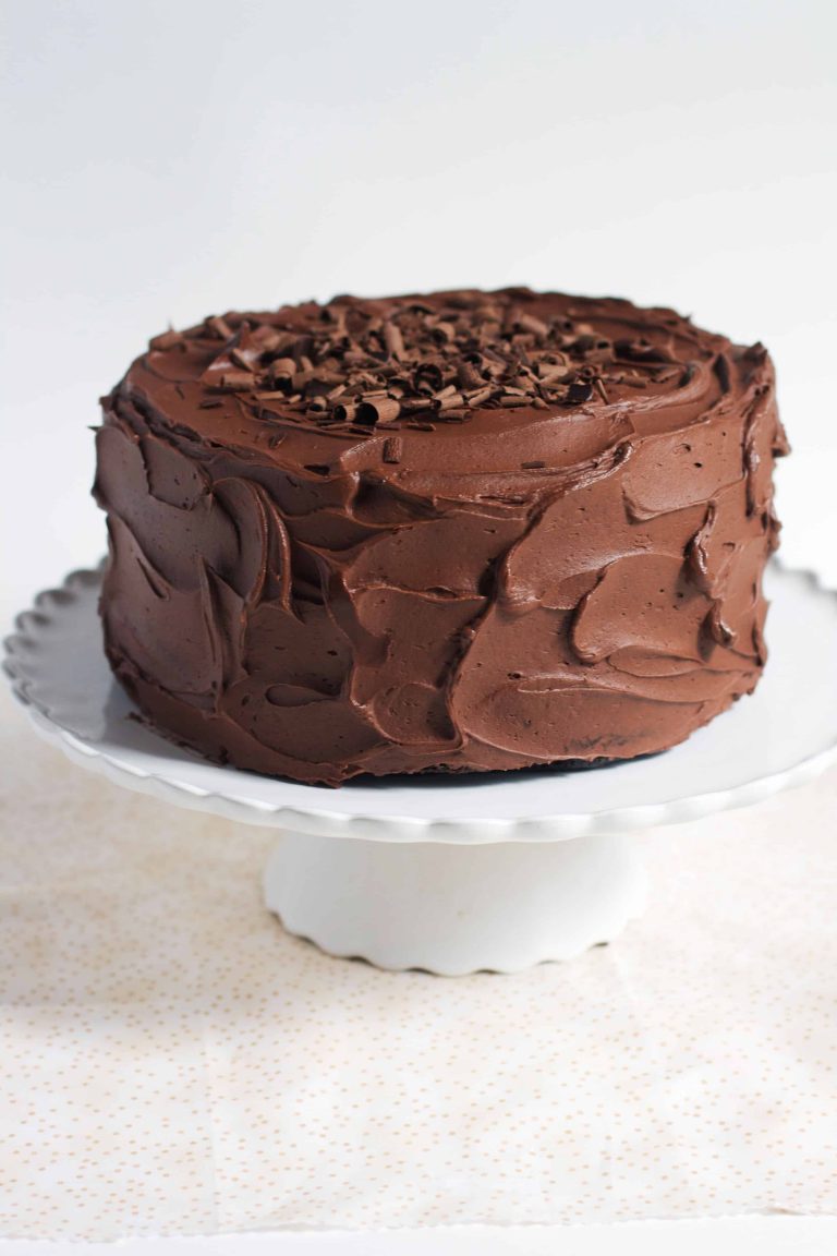 Classic (One Bowl) Chocolate Cake