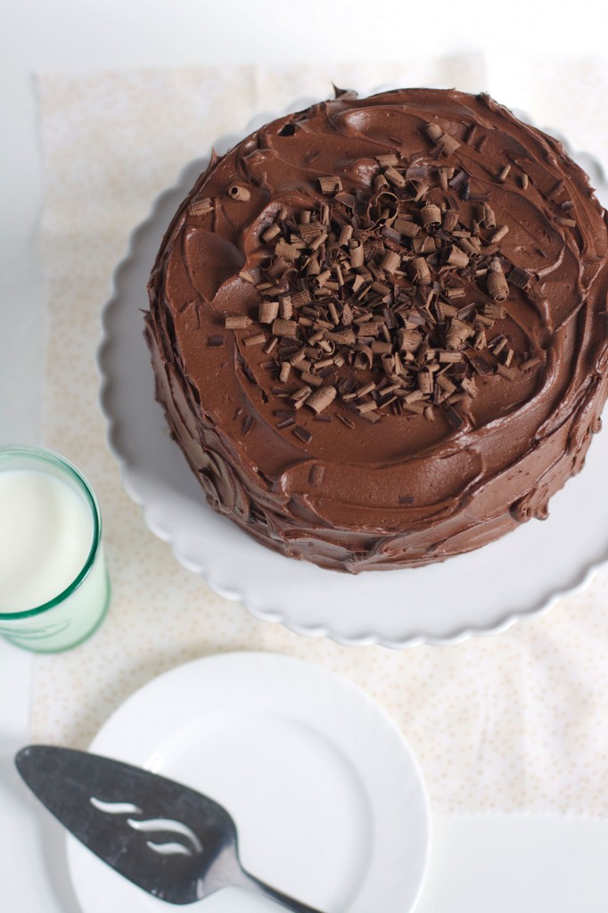 Classic (One Bowl) Chocolate Cake