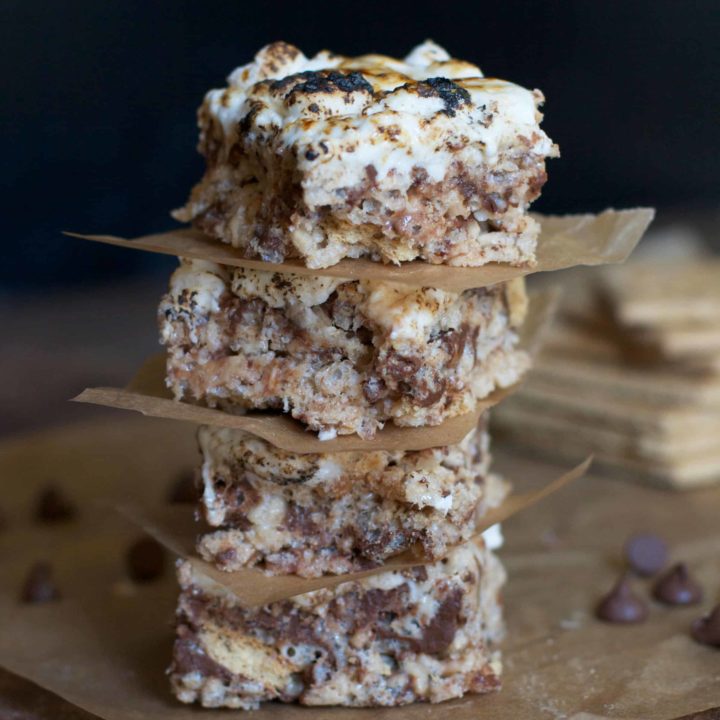 S’mores Krispie Treats