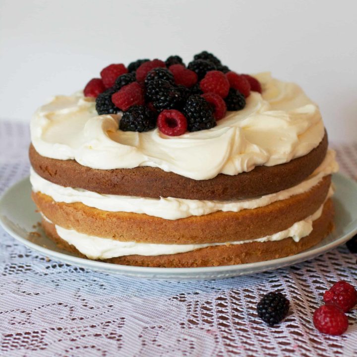 Berry Buttermilk Layer Cake