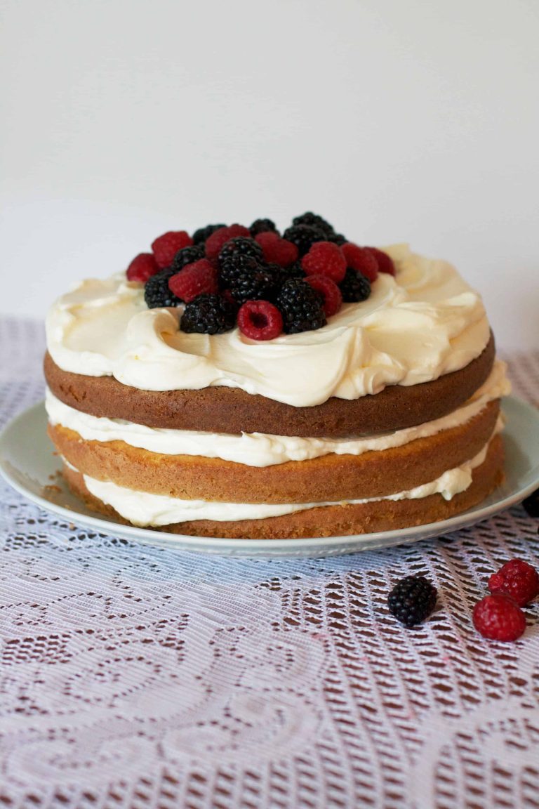 Berry Buttermilk Layer Cake