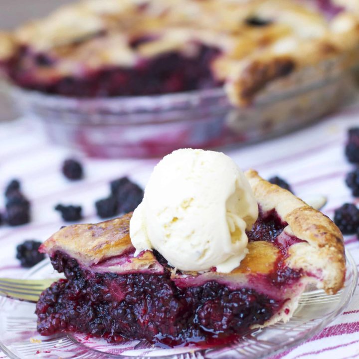 Perfect Blackberry Pie