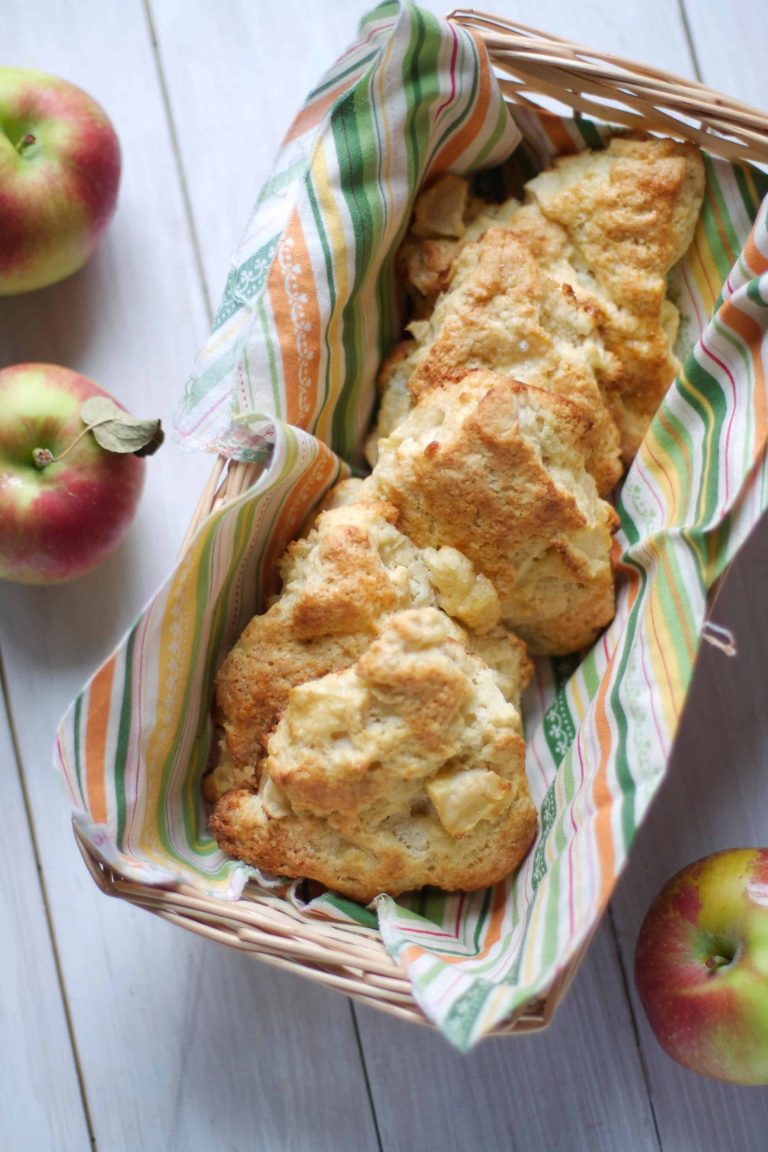 Apple Cheddar Scones