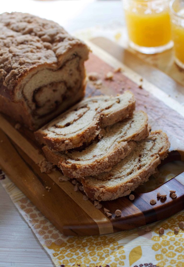 Triple Cinnamon Swirl Bread