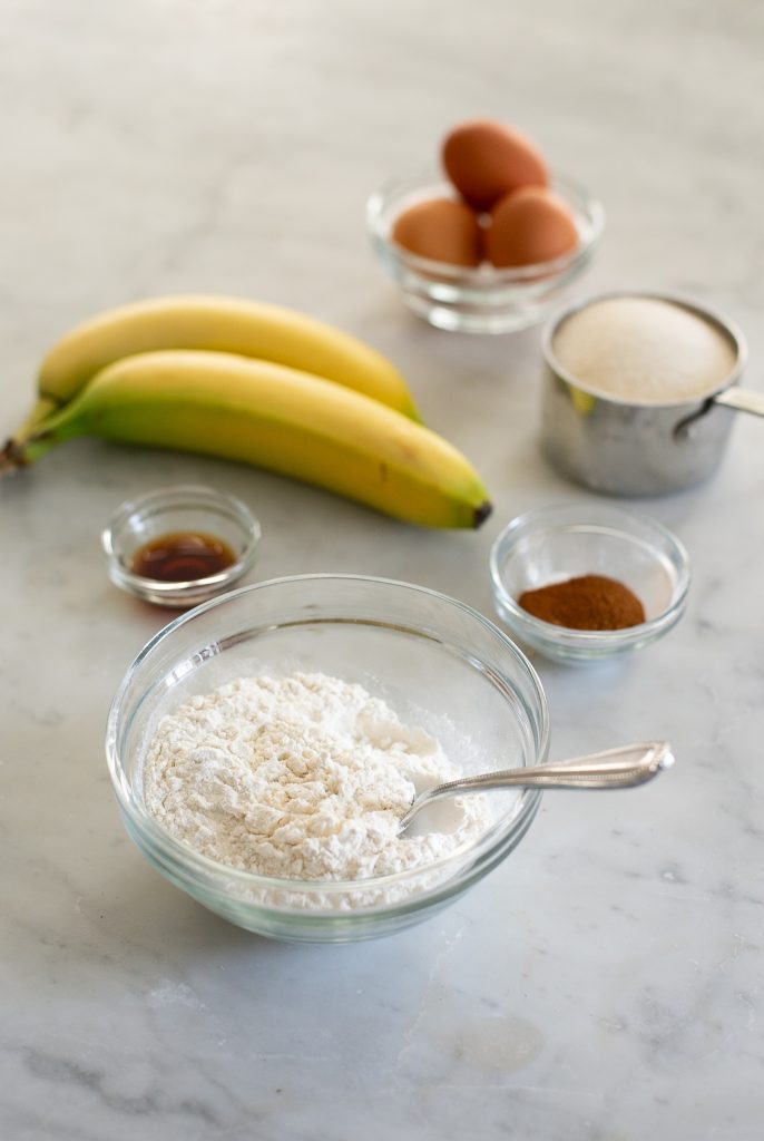 Banana Cake Roll Ingredients