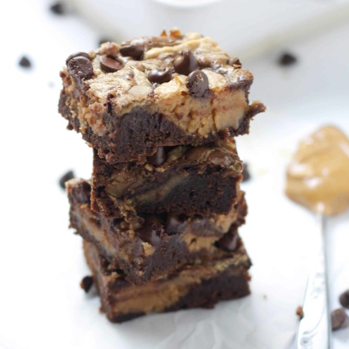 Peanut Butter Cheesecake Brownies