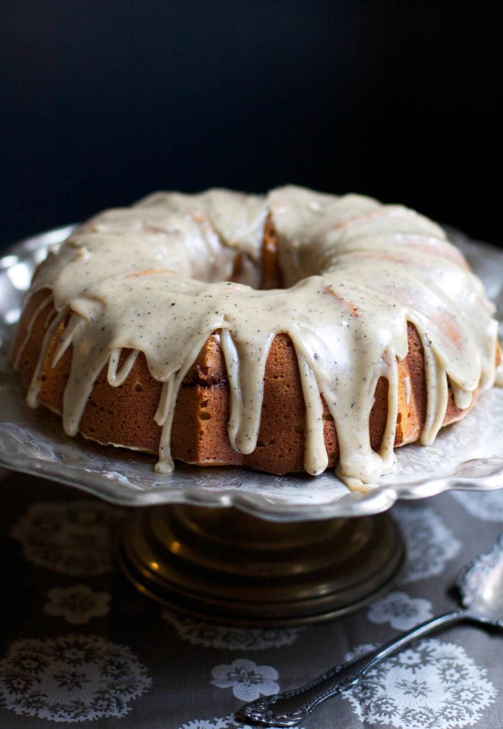 Pumpkin Bundt Cake with Brown Butter Icing