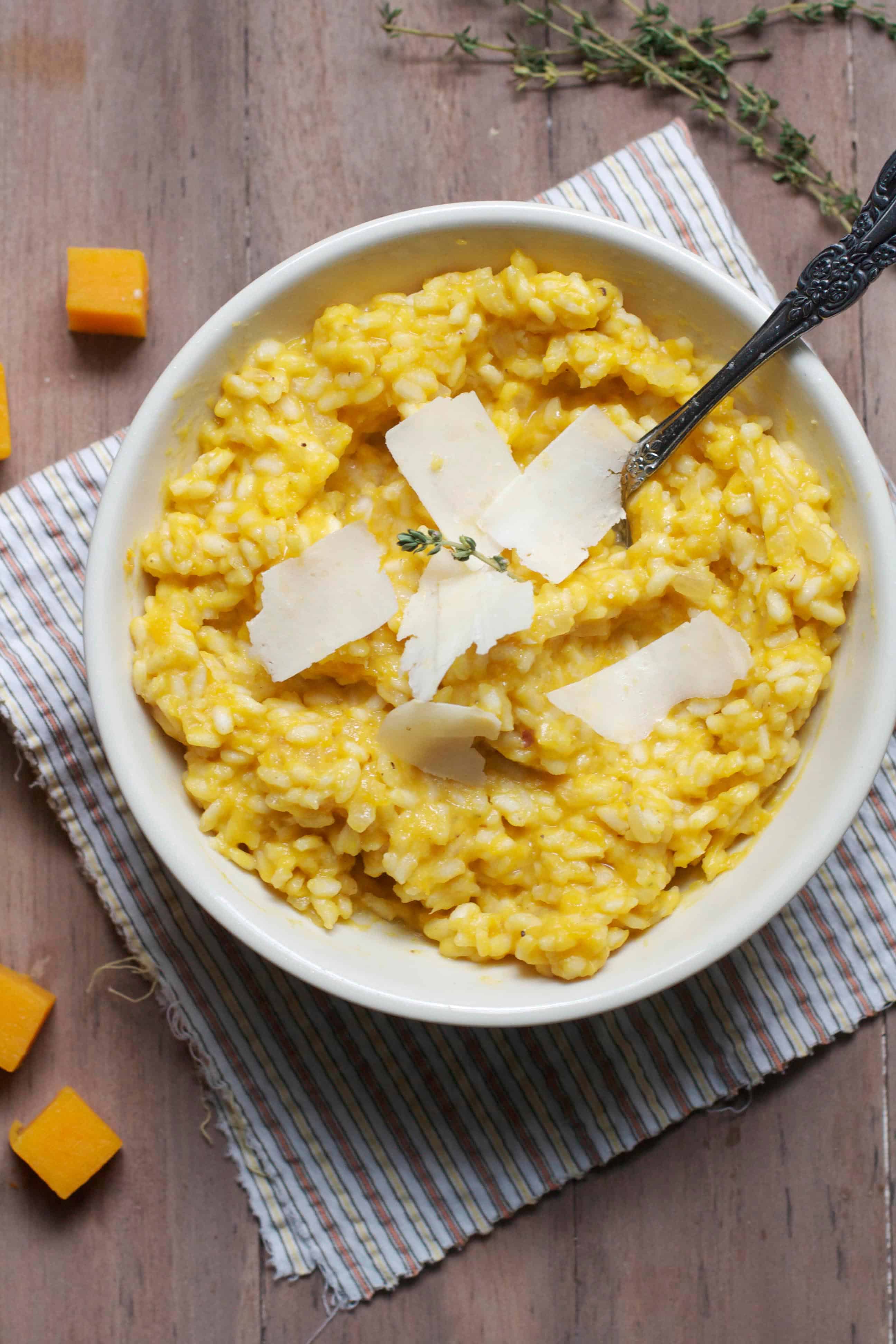 Butternut Parmesan Risotto