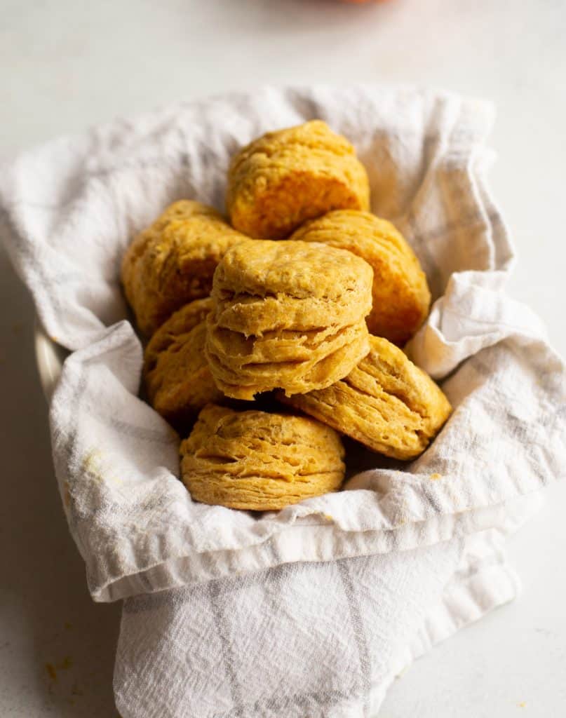 Spiced Pumpkin Buttermilk Biscuits