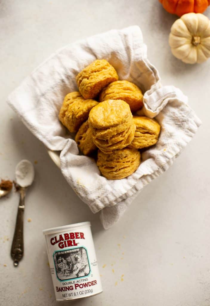 Spiced Pumpkin Buttermilk Biscuits