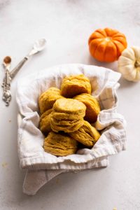 Spiced Pumpkin Buttermilk Biscuits