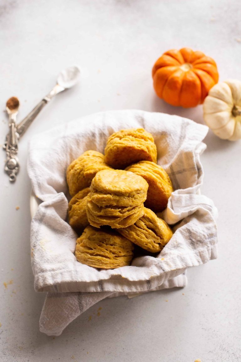 Spiced Pumpkin Buttermilk Biscuits