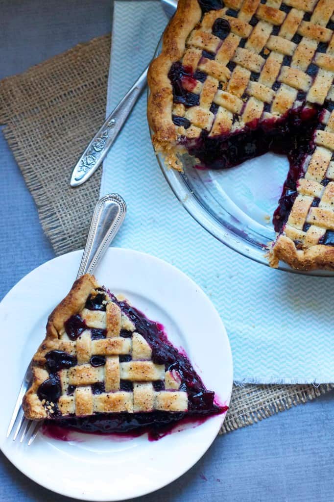 Cranberry Blueberry Pie