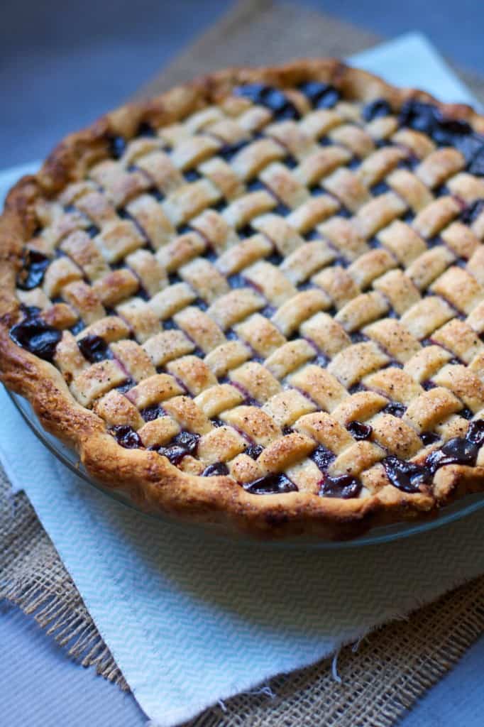 Cranberry Blueberry Pie