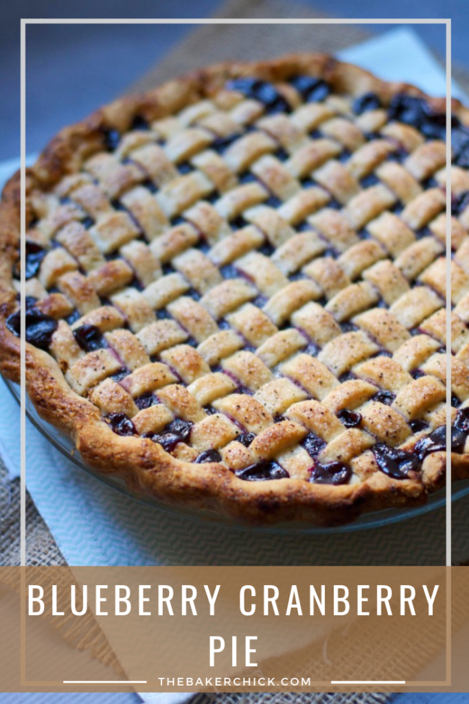 Cranberry Blueberry Pie