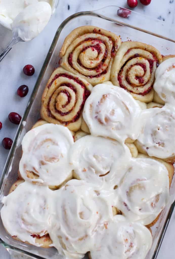 Cranberry Orange Sweet Rolls