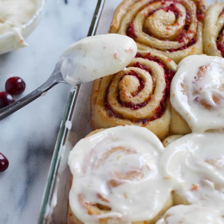 Cranberry Orange Sweet Rolls