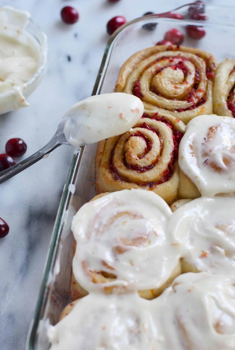 Cranberry Orange Sweet Rolls