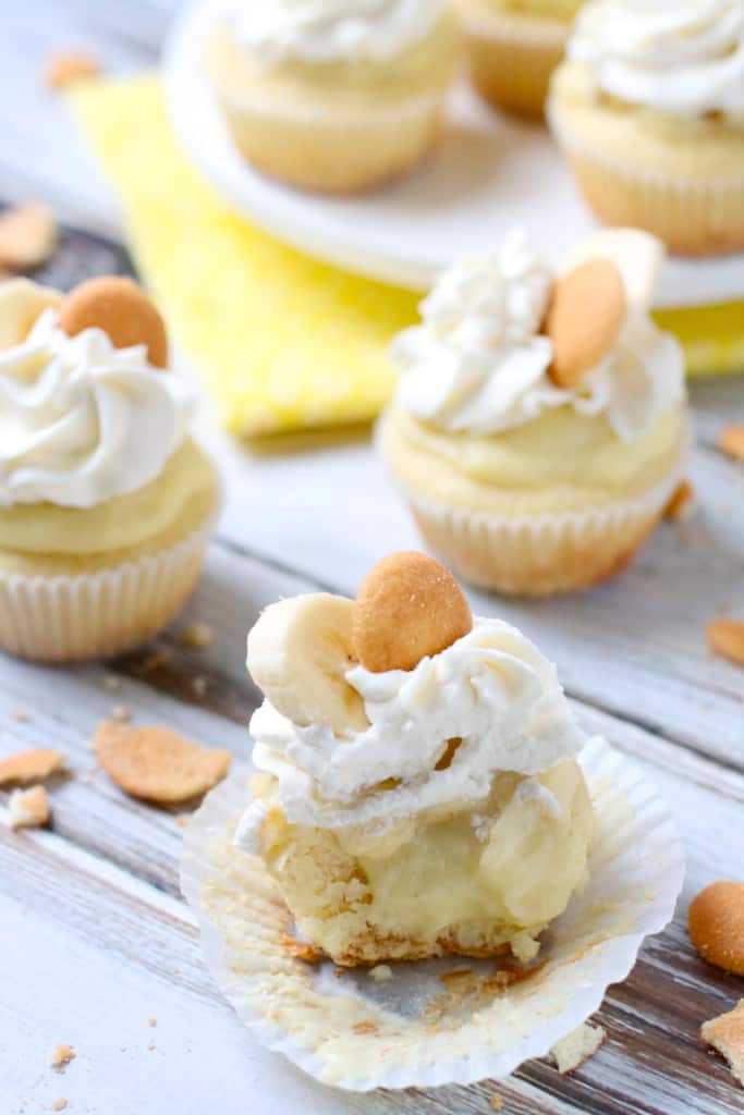 Banana Pudding Cupcakes