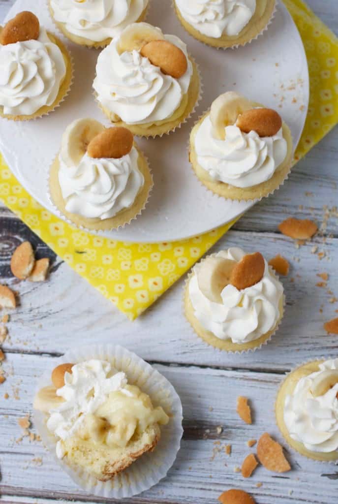 Banana Pudding Cupcakes