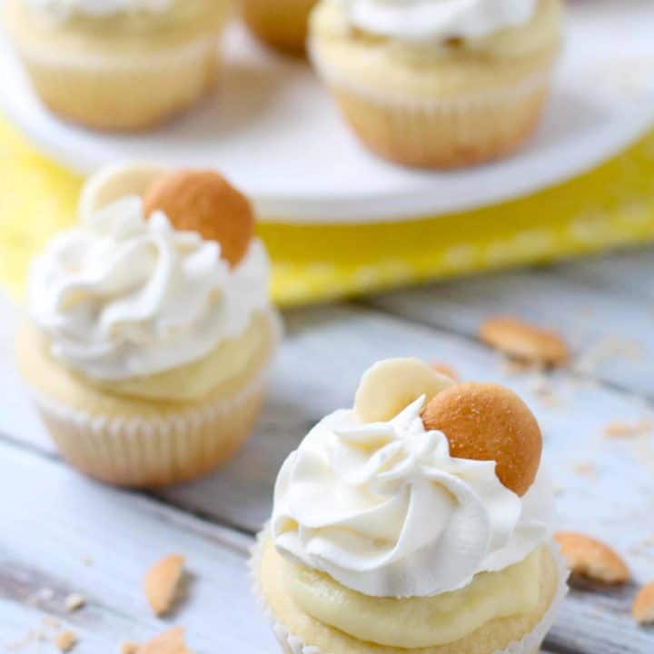 Banana Pudding Cupcakes