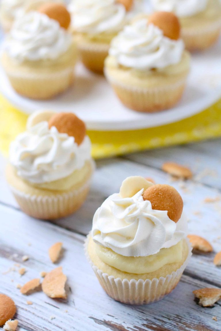 Banana Pudding Cupcakes