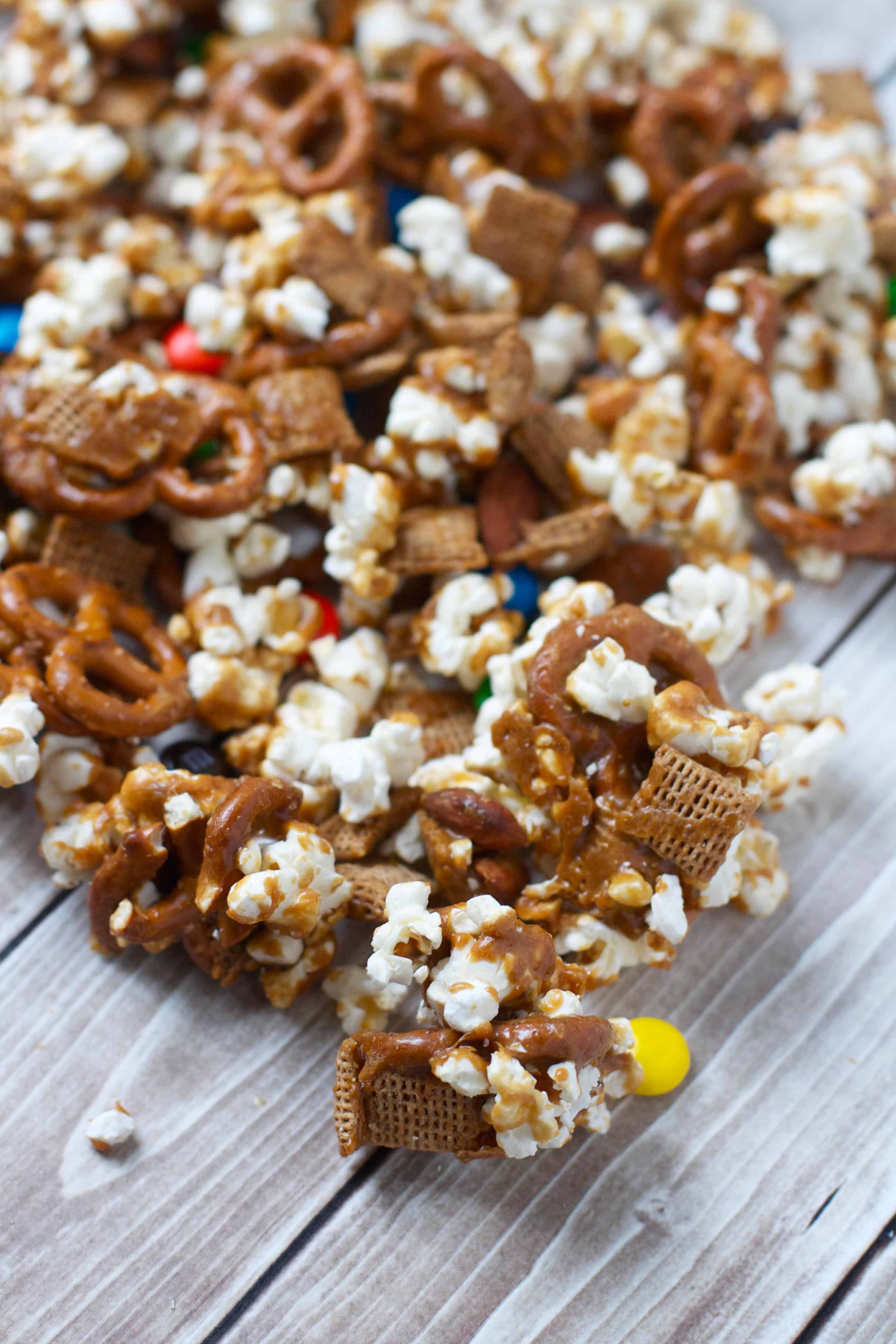 Sweet and Salty Snack Mix - The Happier Homemaker