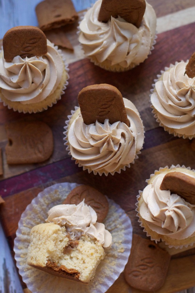 Cookie Butter Cupcakes