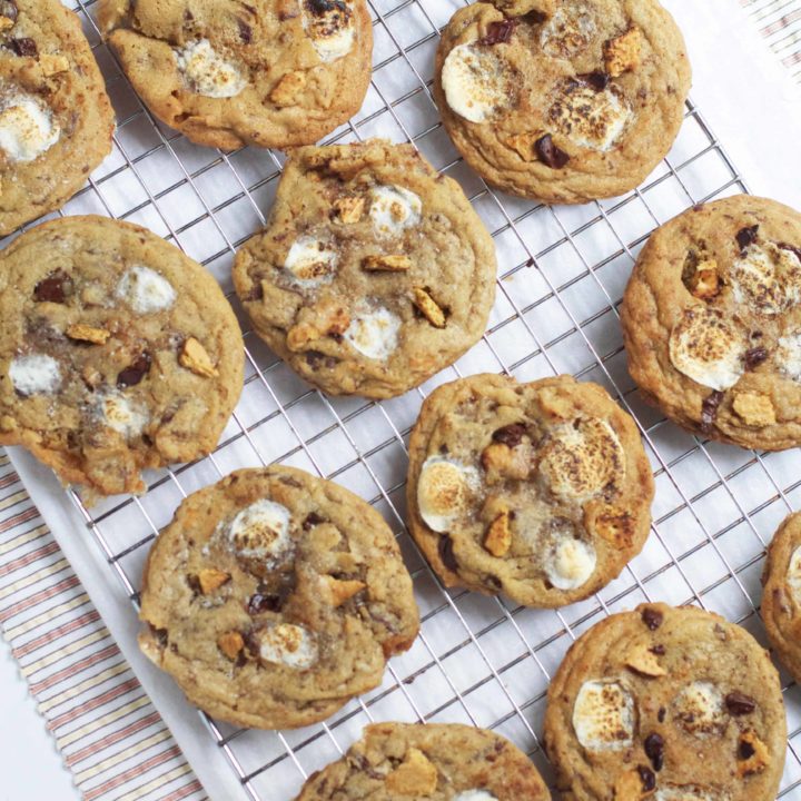 Chewy S’mores Cookies