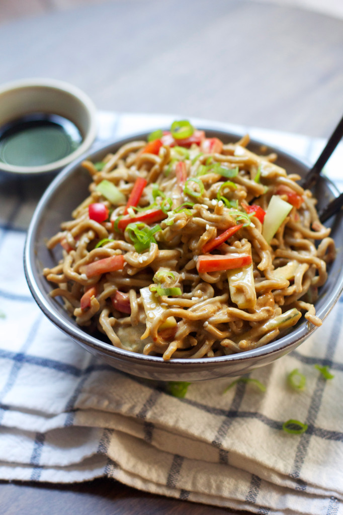 Cold Peanut Sesame Noodles