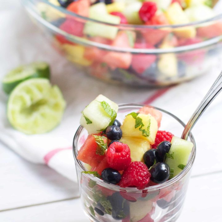 Minty Mojito Fruit Salad
