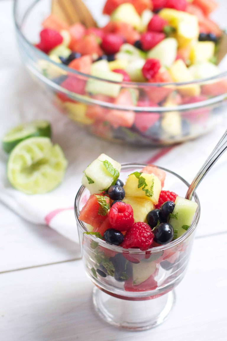 Minty Mojito Fruit Salad