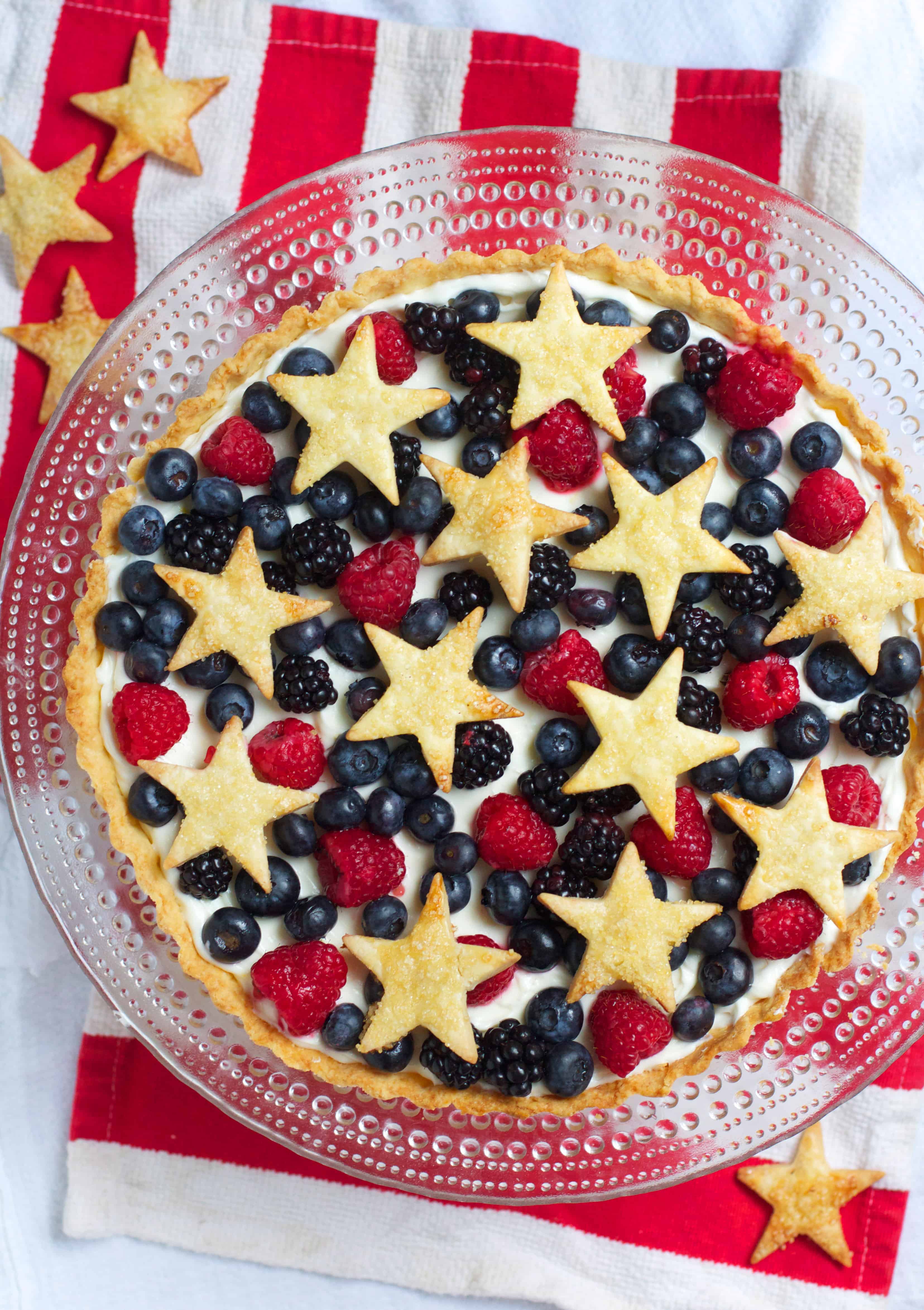 Star Spangled Berry Tart