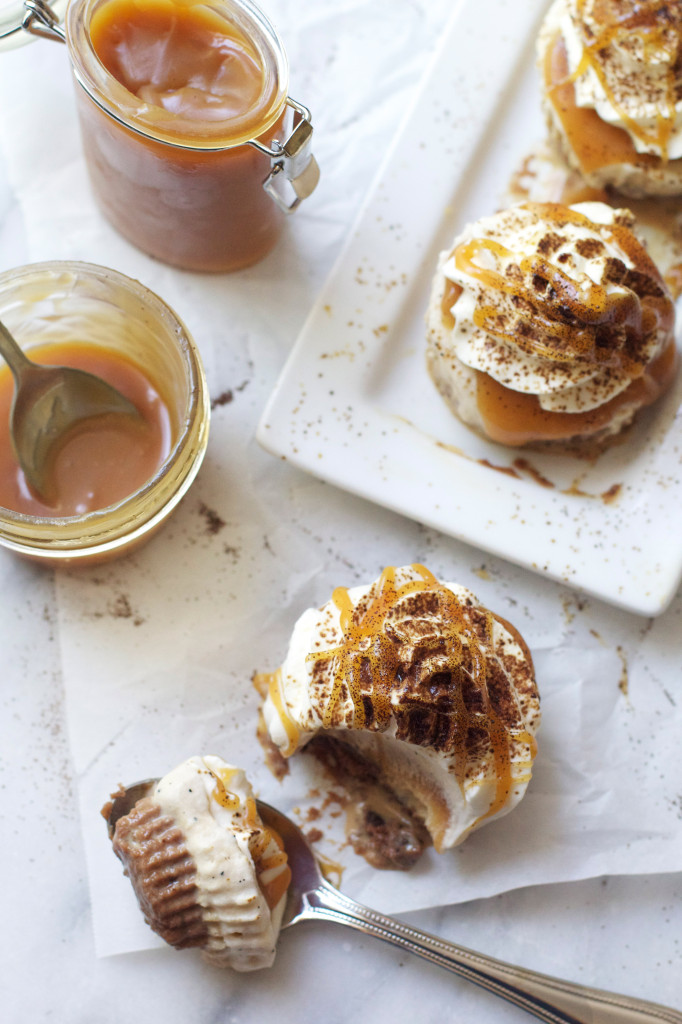 CaramelMochaIceCreamCupcakes