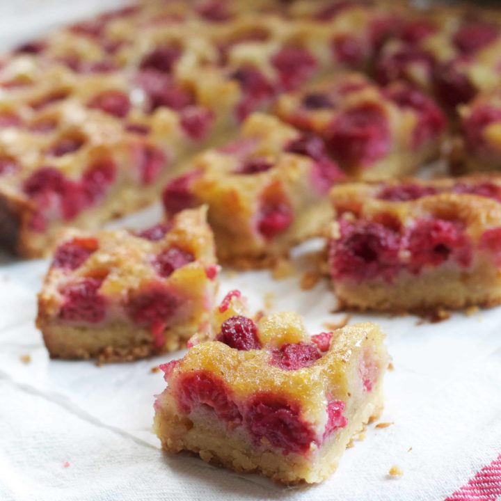 Raspberry Brown Butter Bars