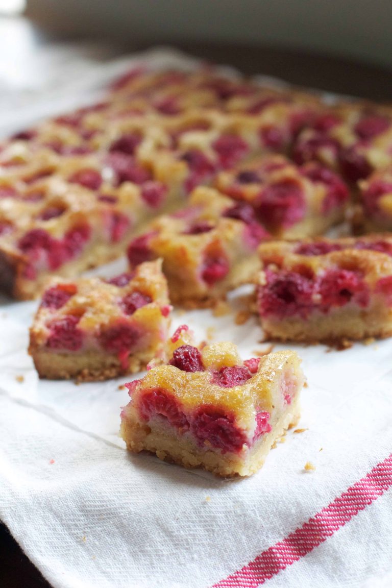 Raspberry Brown Butter Bars