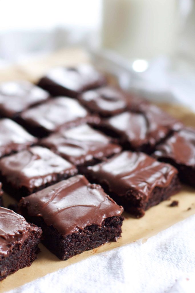 Fudgy Zucchini Brownies