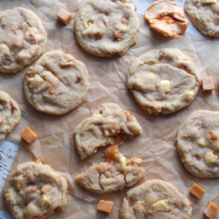 Caramel Apple Cookies