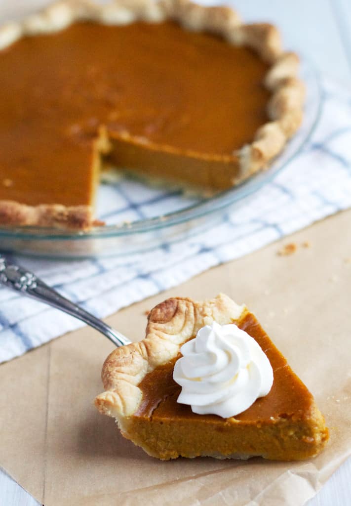 Brown Sugar Pumpkin Pie