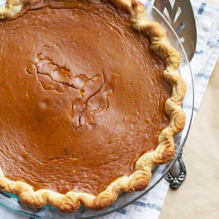 Brown Sugar Pumpkin Pie