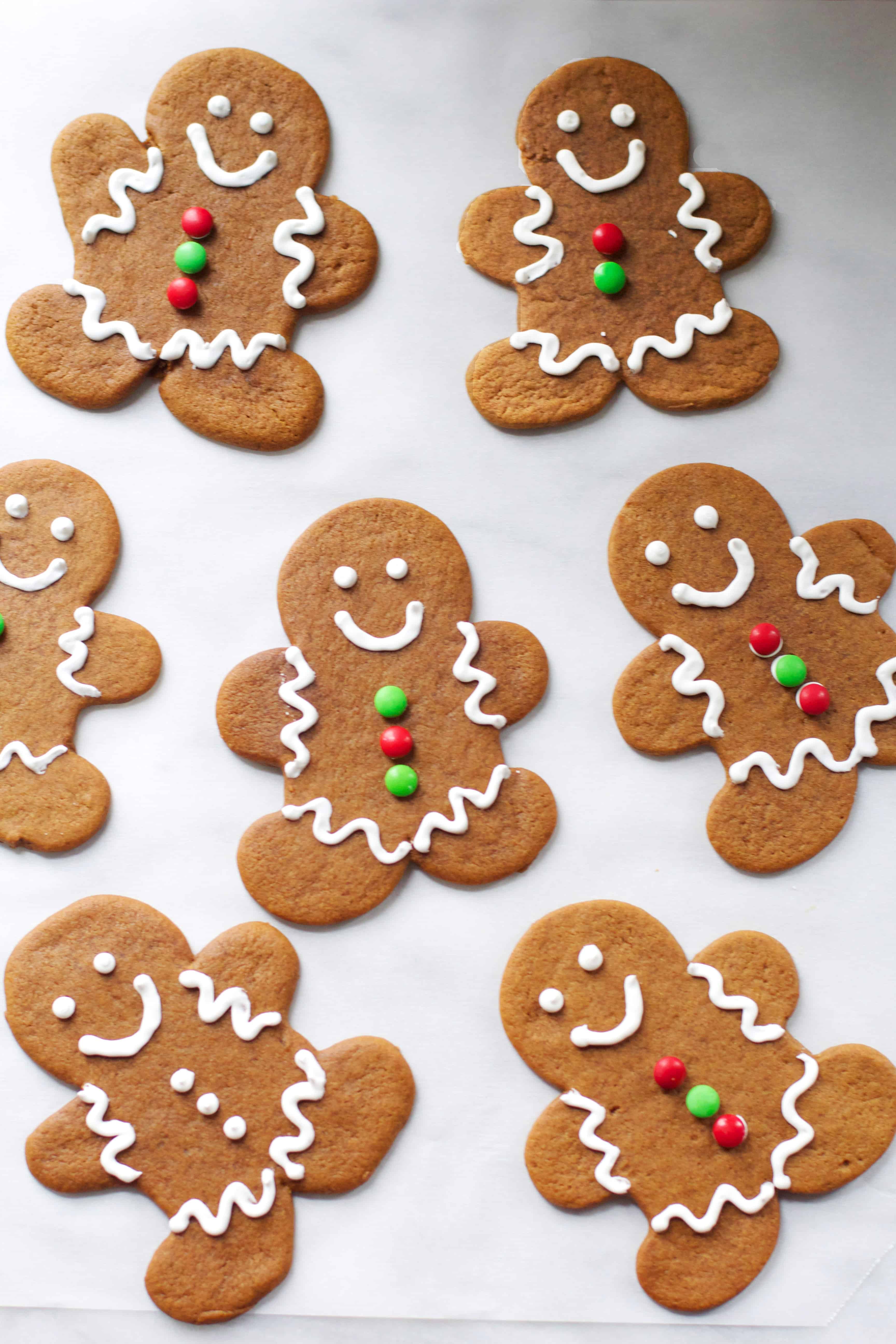 Soft and Chewy Gingerbread Men - The Baker Chick