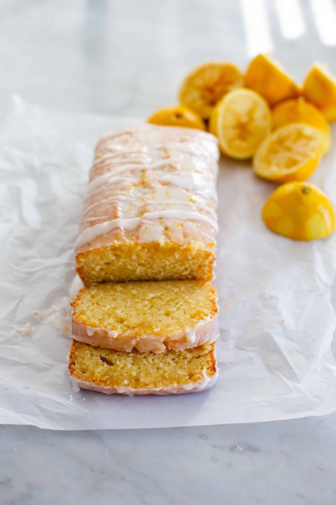 Lemon Greek Yogurt Pound Cake