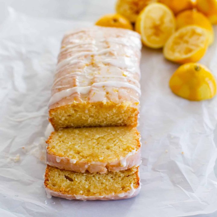 Lemon Greek Yogurt Pound Cake