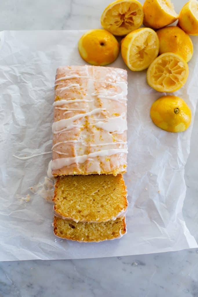 Lemon Greek Yogurt Pound Cake